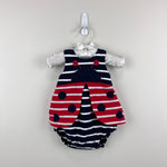 Load image into Gallery viewer, Florence Eiseman Knit Ladybug Romper 3 Months
