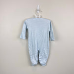 Load image into Gallery viewer, Kissy Kissy Blue Stripe Elephant Footie Coverall 6-9 Months
