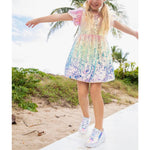 Load image into Gallery viewer, Lola and the Boys Sequin Ombre Dress 10
