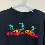 Load image into Gallery viewer, Vineyard Vines Boys' Snowboard Rail Long-Sleeve T-Shirt Jet Black 7 NWOT
