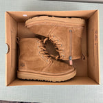 Load image into Gallery viewer, Ugg Kids' Neumel High Suede Sheepskin Chukka Boot Chestnut 13
