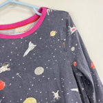 Load image into Gallery viewer, Mini Boden Gray Sprout in Space Tunic 7-8
