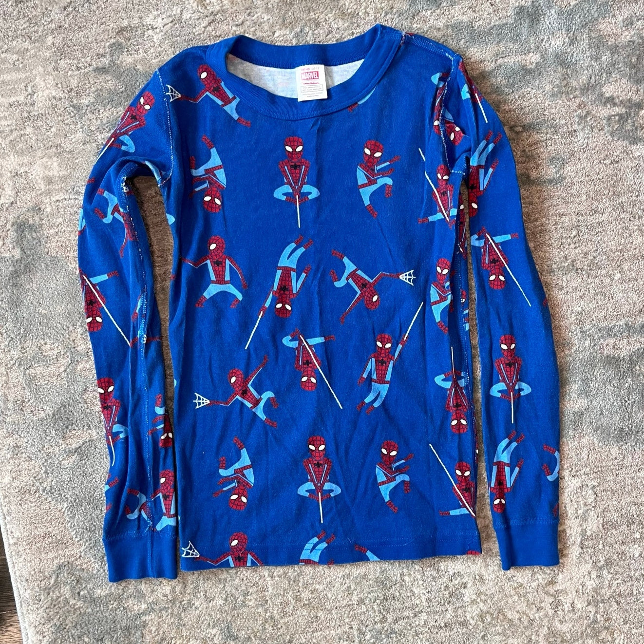 Hanna Andersson Marvel Spiderman Long John Pajamas 140 cm 10