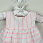 Load image into Gallery viewer, Janie and Jack Striped Skirted One Piece Dress Outfit 0-3 Months
