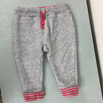 Load image into Gallery viewer, Mini Boden Gray Marl Cozy Star Pants 12-18 Months
