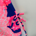 Load image into Gallery viewer, Lilly Pulitzer Girls Ikat Blue Mocean Engineered Mini Donna Dress L 8-10 NWT
