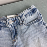 Load image into Gallery viewer, Abercrombie Kids Mid Rise Baggy Denim Short 7/8
