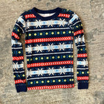 Load image into Gallery viewer, Hanna Andersson Scandi Snowflake Fair Isle Pajamas 140 cm 10
