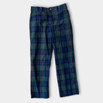Load image into Gallery viewer, Vineyard Vines Boys Holiday Black Watch Pants Charleston Green 8
