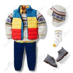 Load image into Gallery viewer, Janie and Jack The Flurry Fair Isle Sweater Snow Natural 2T NWT
