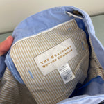 Load image into Gallery viewer, TBBC Company Critter Charlier's Chinos Beale Street Blue with Fish Embroidery 6
