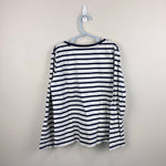 Load image into Gallery viewer, Mini Boden Supersoft Long-Sleeved Striped T-Shirt 9-10
