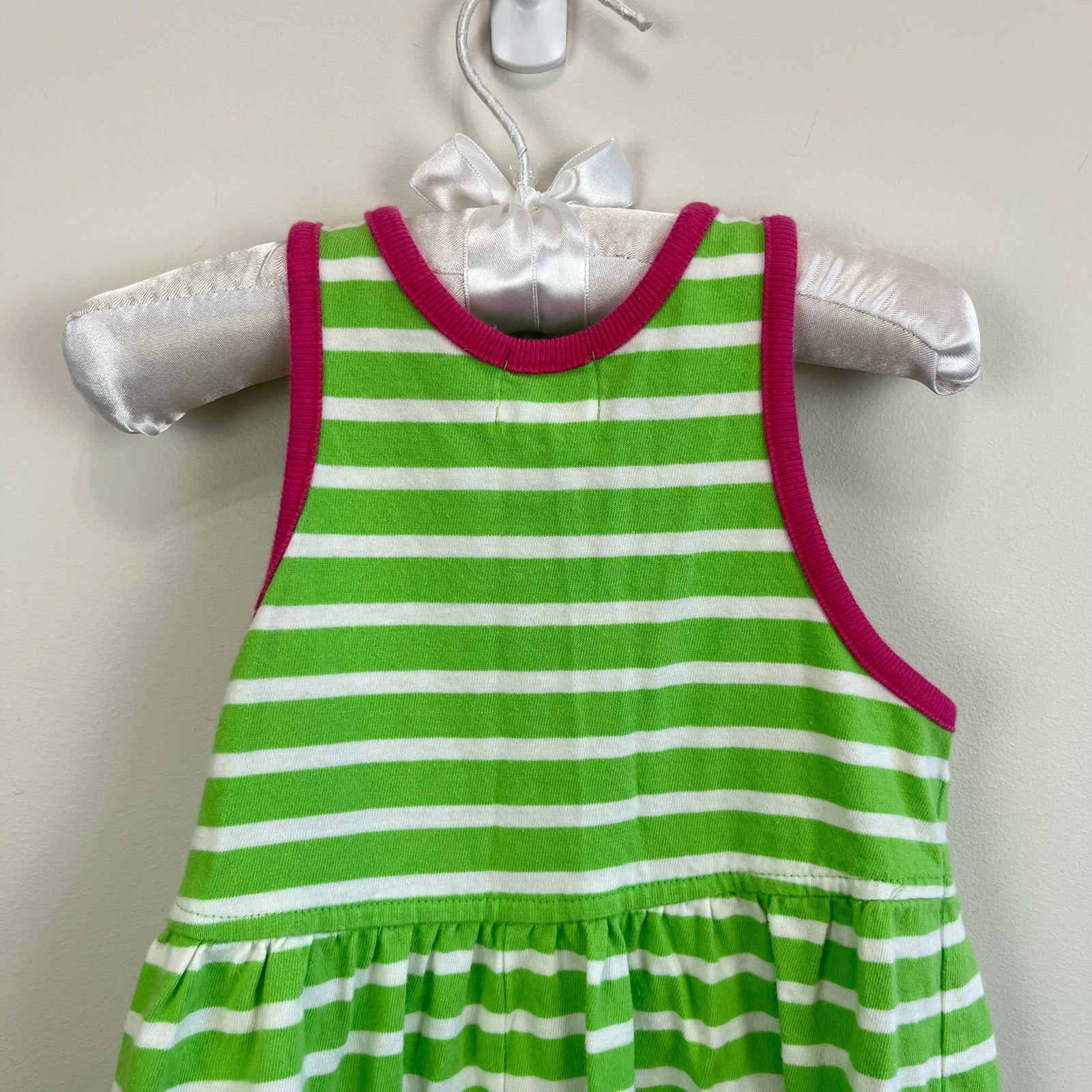 Vintage Gap Green Striped Jumpsuit Small (3-6 Months)