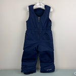 Load image into Gallery viewer, Columbia Omni-Tech Snow Bib Overalls Navy Blue 2T
