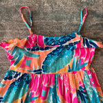 Load image into Gallery viewer, Lilly Pulitzer Chasteen Maxi Dress Multi Goombay Smashed Reduced L 8-10
