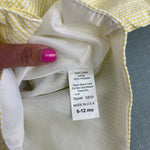 Load image into Gallery viewer, Vintage Yellow Seersucker Stripe Suit 6-12 Months USA
