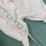 Load image into Gallery viewer, Vintage Baby Dior Pink Ruffle Butterfly Coverall Footie
