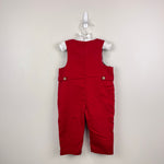 Load image into Gallery viewer, Florence Eiseman Red Longall with Applique Soldier 18 Months
