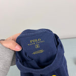 Load image into Gallery viewer, Polo Ralph Lauren Long Sleeve Logo T-Shirt Navy Blue S
