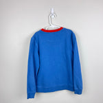 Load image into Gallery viewer, Mini Boden Graphic Crew Sweatshirt Elizabethan Blue Animals Applique 8-9
