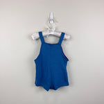 Load image into Gallery viewer, Vintage Carter's Blue Embroidered Truck Shortalls 24 Months USA
