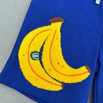 Load image into Gallery viewer, Mini Boden Fun Sweatshorts Surf the Web Banana 5-6 NWT
