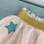 Load image into Gallery viewer, Mini Boden Tulle Applique Skirt Sandpiper Stars 4-5
