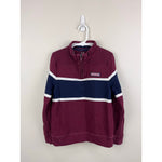 Load image into Gallery viewer, Vineyard Vines Boys Varsity Stripe Shep Shirt Crimson 7
