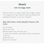 Load image into Gallery viewer, Abercrombie Kids Mid Rise Baggy Denim Short 7/8
