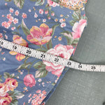 Load image into Gallery viewer, Vintage Pink Blue Floral Sleeveless Dress Toddler Girl
