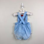 Load image into Gallery viewer, Vintage Mayfair Applique Sailor Duck Shortall Romper Baby Boy
