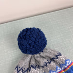 Load image into Gallery viewer, Mini Boden Intarsia Knit Fair Isle Sprout Winter Beanie Hat S
