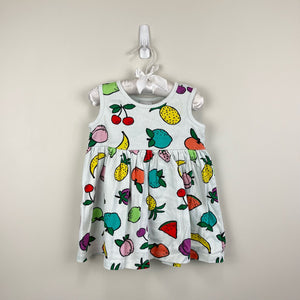 Hanna Andersson Fruit Dress 80 cm 18-24 Months