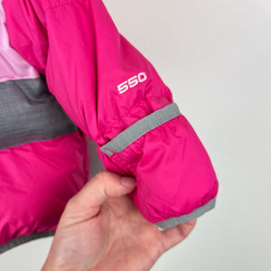 The North Face Girls Moondoggy 2.0 Hooded Puffer jacket 6-12 Months