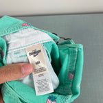 Load image into Gallery viewer, OshKosh B'Gosh Green Strawberry Shortalls 6 Months
