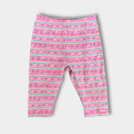 Load image into Gallery viewer, Vintage OshKosh Pink Floral Leggings 12 Months USA
