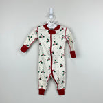 Load image into Gallery viewer, Hanna Andersson Festive Holly Pajamas 60 cm 3-6 Months
