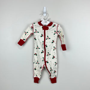 Hanna Andersson Festive Holly Pajamas 60 cm 3-6 Months