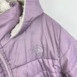 Load image into Gallery viewer, The North Face Girls Mossbud Swirl Parka Ashen Purple Girls Large 14/16
