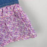 Load image into Gallery viewer, Y2K Vintage Disney Baby Aristocats Marie Floral Denim Jumper Dress 3 Months
