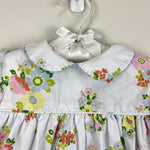 Load image into Gallery viewer, The Beaufort Bonnet Company Mary Dal Dress Biltmore Blooms with Buckhead Blue 4T
