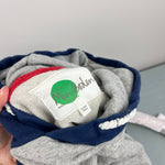 Load image into Gallery viewer, Mini Boden Soccer Football Applique Hoodie Sweatshirt 9-10
