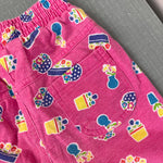 Load image into Gallery viewer, Vintage Tiny Toes Pink Garden Pants 24 Months
