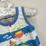 Load image into Gallery viewer, Vintage Buster Brown Ocean Bodysuit Romper 6-9 Months USA
