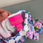 Load image into Gallery viewer, Lilly Pulitzer Girls Dominique Infant Shift Dress Gecko Green Tiger Sunrise 3-6 Months

