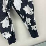 Load image into Gallery viewer, Hanna Andersson Halloween Black White Ghost HannaJams Sleeper 80 cm 18-24 Months
