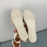 Load image into Gallery viewer, Haute Hippie Girls Lohla Platform Sandals 4
