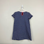 Load image into Gallery viewer, Mini Boden Applique Bunny Rabbit Stripe Dress 6-7
