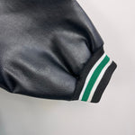 Load image into Gallery viewer, Vintage NBA Elevation Green Black Vegan Leather Kids Jacket 7
