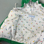 Load image into Gallery viewer, Vintage OshKosh B&#39;gosh Green Hooded Windbreaker 12 Months USA
